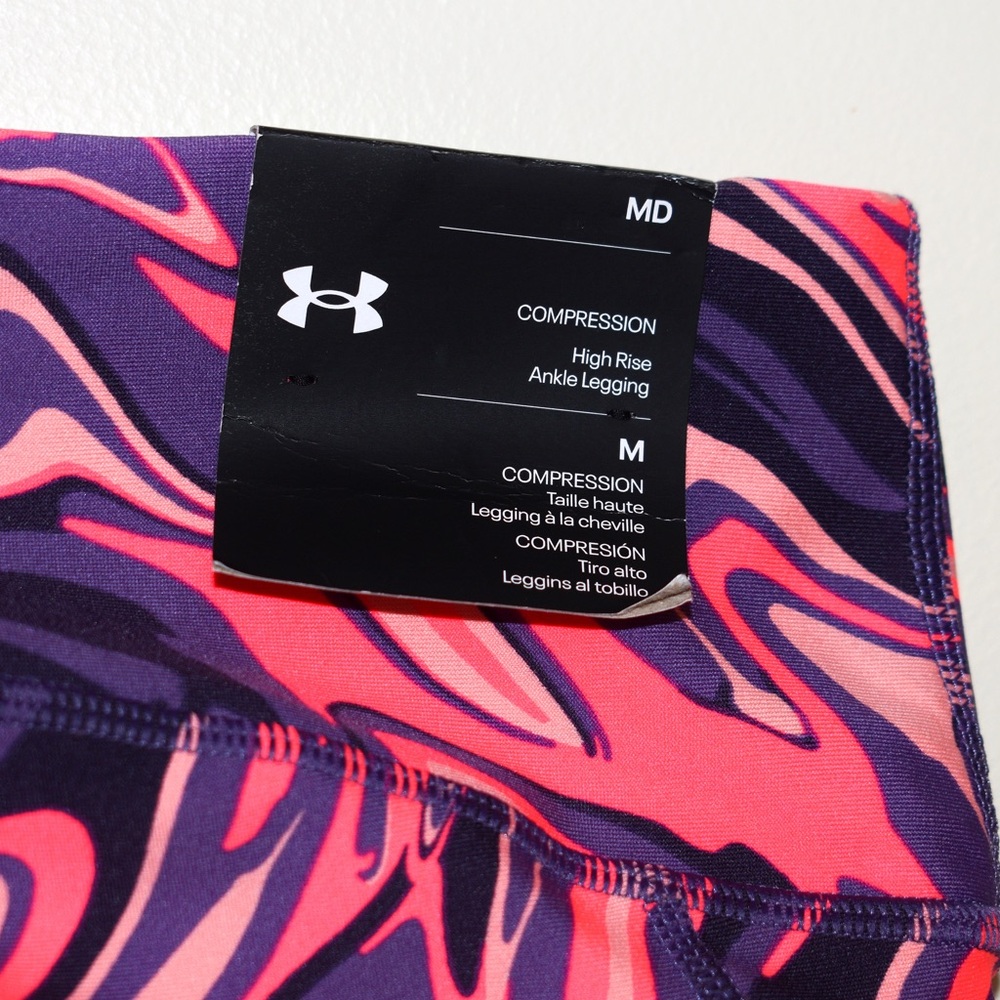 Under Armour Compression High Rise Ankle Leggings - Picture 6 of 7
